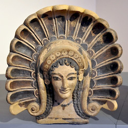 Veii, Portonaccio Sanctuary, Antefix (Maenad)