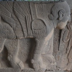 Karatepe, North Gate relief, Sphinx (copy)