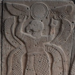 Karatepe, North Gate relief, Winged demon (copy)