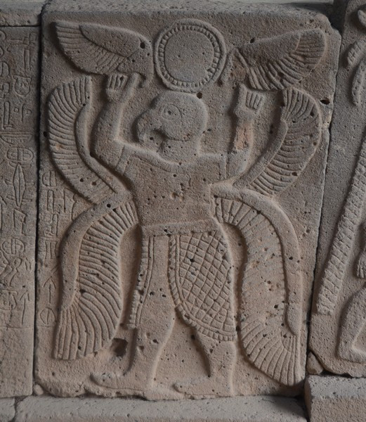 Karatepe, North Gate relief, Winged demon (copy)