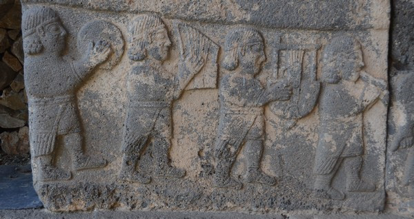 Karatepe, South Gate relief, Musicians (copy)