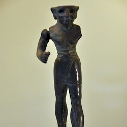 Hattusa, Statuette of a warrior