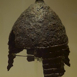 Hattusa, Early Iron Age helmet
