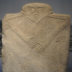 Stele of a man (Usatovo culture)