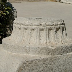 Ancyra, Baths of Caracalla, column base