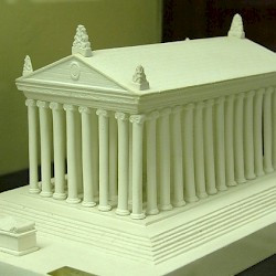 Ancyra, Temple of Augustus, model