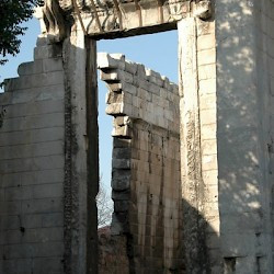 Ancyra, Temple of Augustus, entrance