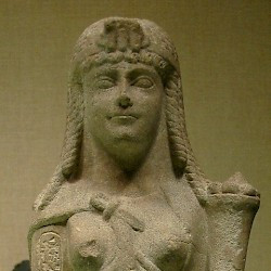 Cleopatra II as Isis