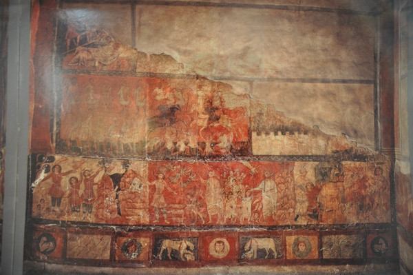 Dura Europos, Synagogue, Wall painting