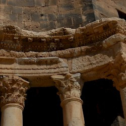 Bosra, Theater, Stage, Decoration