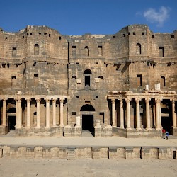Bosra, Theater, Stage