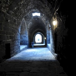 Bosra, Theater, Stage, Corridor