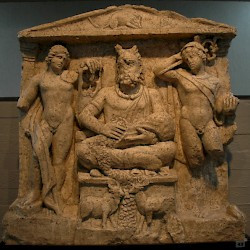 Reims, Altar of Cernunnos (with Apollo and Mercurius)