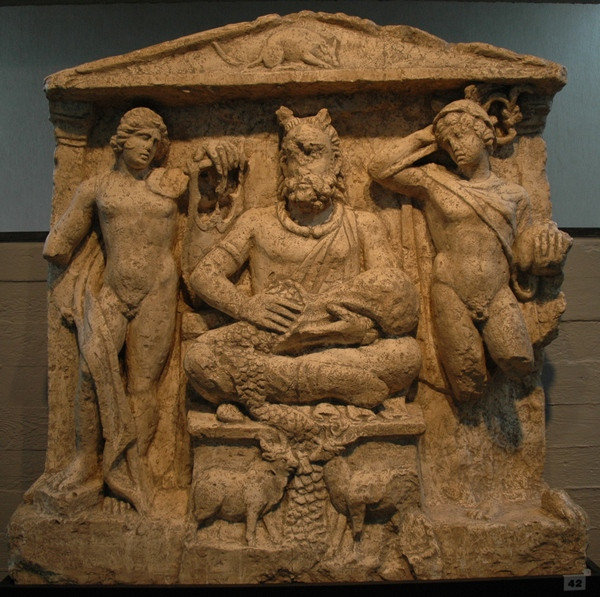 Reims, Altar of Cernunnos (with Apollo and Mercurius)