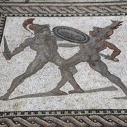 Reims, Gladiator Mosaic