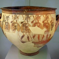 Mycene, House of the Warrior Krater, Warrior Krater