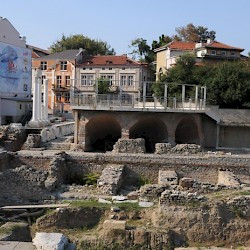 Plovdiv, Forum-Odeon area