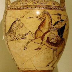 Anisa, Amphora with a hunting scene