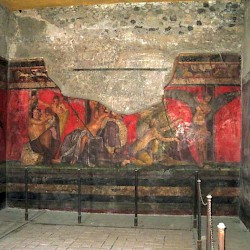 Pompeii, Villa of the Mysteries, Wall painting