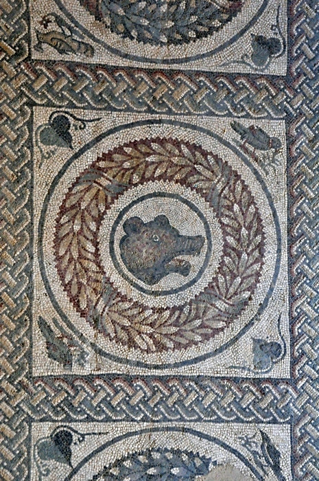 Piazza Armerina, Peristyle, North, Bear