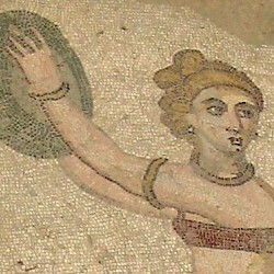 Piazza Armerina, Slaves' Room, Bikini girl