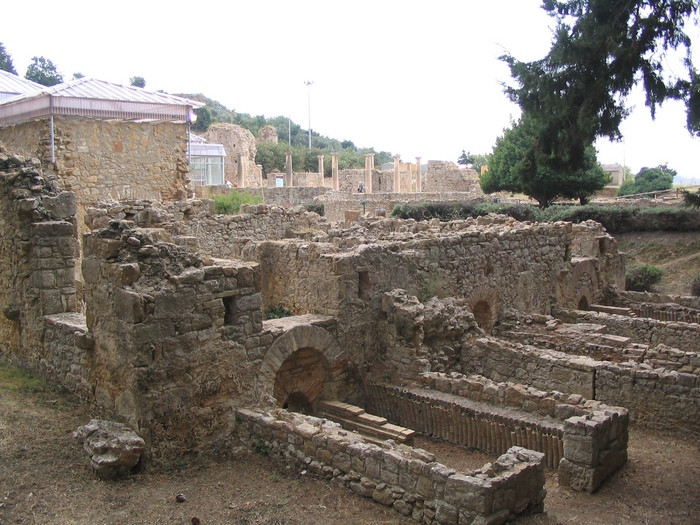 Piazza Armerina, Baths, Ovens