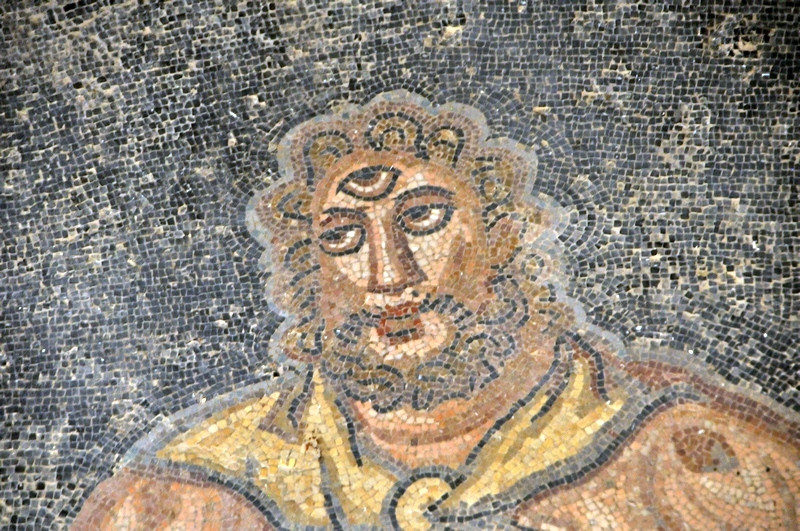 Piazza Armerina, Vestibule, Polyphemus