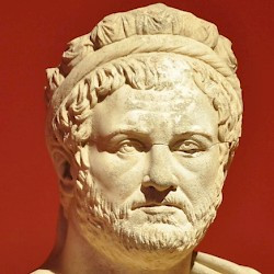 Perge, Agora, West hall, Portrait of a priest