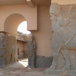 Nimrud, Northwest Palace of Aššurnasirpal II, Facade
