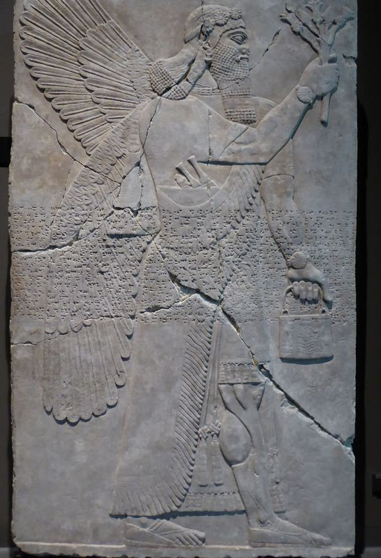 Nimrud, Northwest Palace of Aššurnasirpal II, Genie