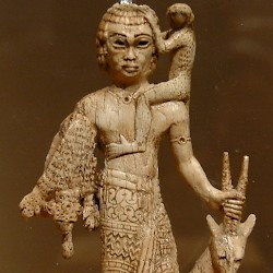 Nimrud, Figurine of a Nubian tribute bearer