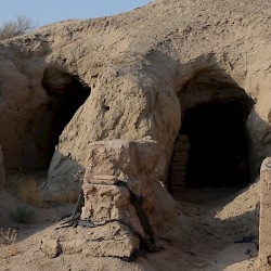 Kara Tepe, South, Two caves