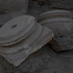 Kara Tepe, North, Court, Column bases