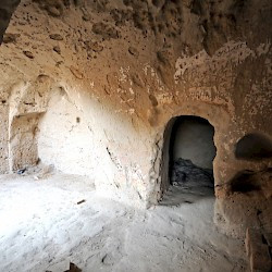 Kara Tepe, West, Inside a cave