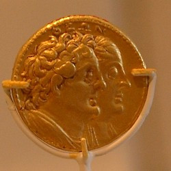 The deifief Ptolemy I Soter and Berenice I