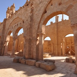 Resafa, Basilica A, Repairs