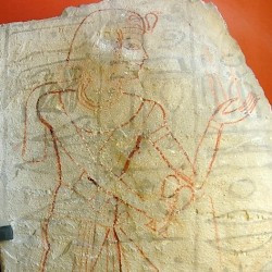 Drawing of Ramesses VII
