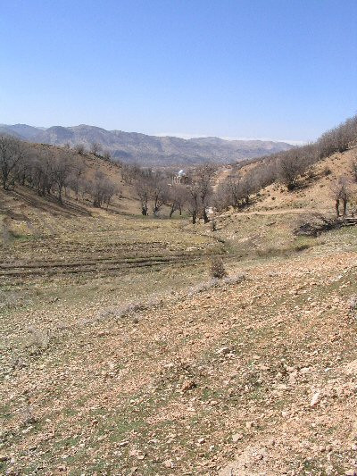Persian Gate, Mountain path