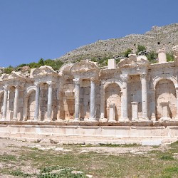 Sagalassus, Antonine Nymphaeum, Facade