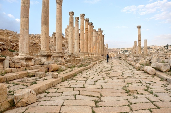 Gerasa, Cardo (Colonnaded road)