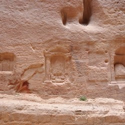 Petra, Siq, Station of Sabinos Alexandros