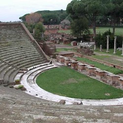 Ostia, Theater, Orchestra