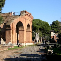 Ostia, Theater, Outside