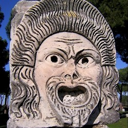 Ostia, Theater, Mask