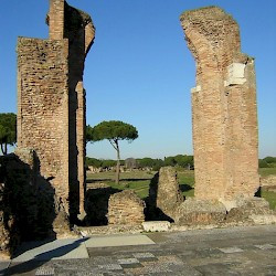 Ostia, Baths of the Porta Marina