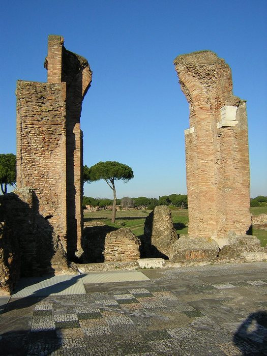 Ostia, Baths of the Porta Marina