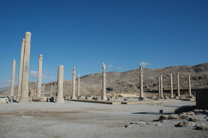 Persepolis, Apadana from the south
