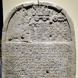 Nineveh, Stele of Sennacherib