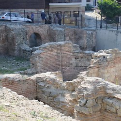 Nesebar, Byzantine baths