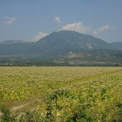 Balkan Mountains from Kazanlak